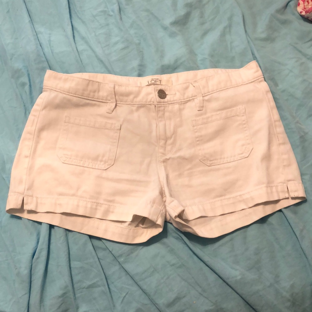 White shorts